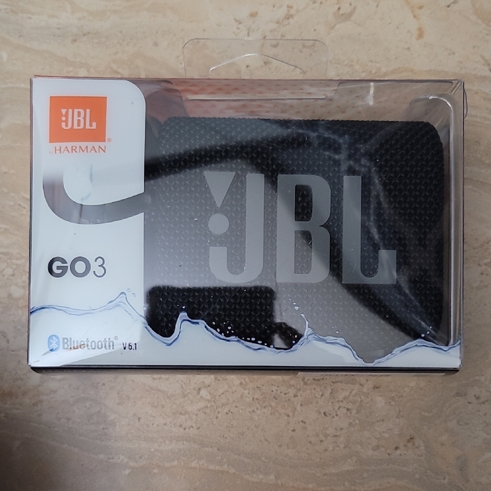 JBL GO 3 Portable Speaker - Black